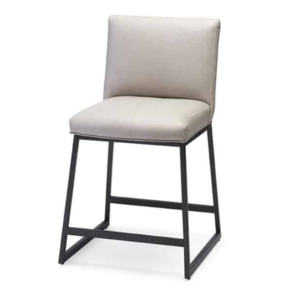 Ines Gunmetal Counter Stool