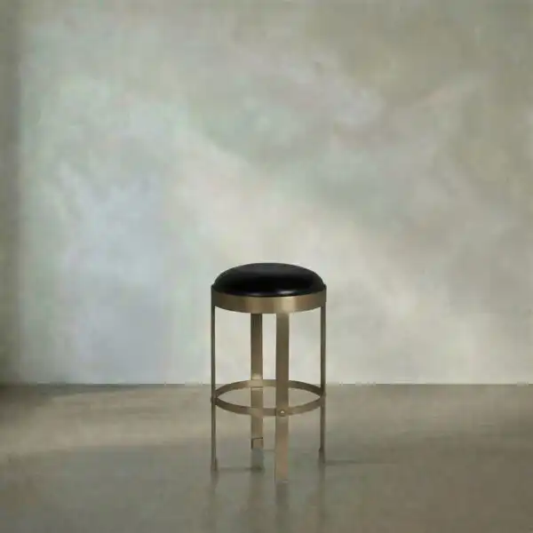Prince Leather Bar + Counter Stool