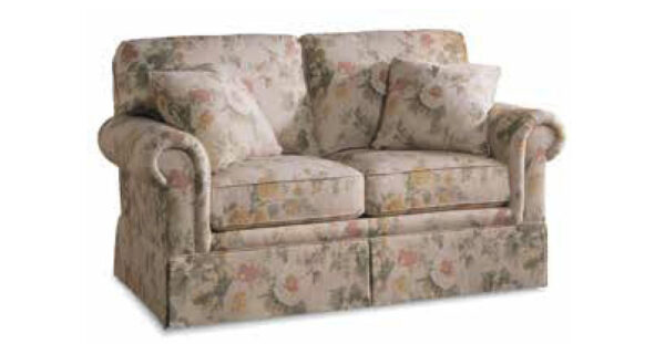 Plaza Two Cushion Sleeper Loveseat