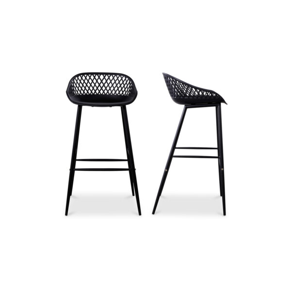 Piazza Outdoor Bar + Counter Stool, Set of 2