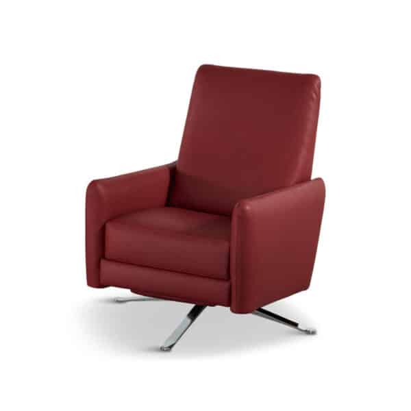 Blake Standard Push Arm Swivel Recliner