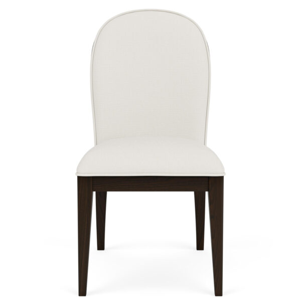 Lydia Curved Upholstered Side Chair, 2 per carton