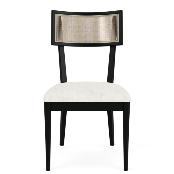 Laguna Cane Upholstered Side Chair, 2 per carton