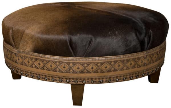 Capitol Large Circle Ottoman