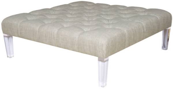 Alp Tufted Rectangular Ottoman