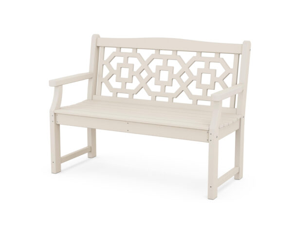 Chinoiserie Garden Bench