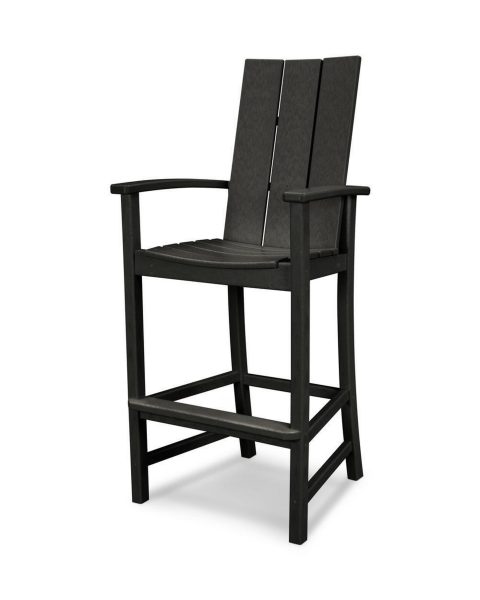 Modern Adirondack Bar + Counter Chair