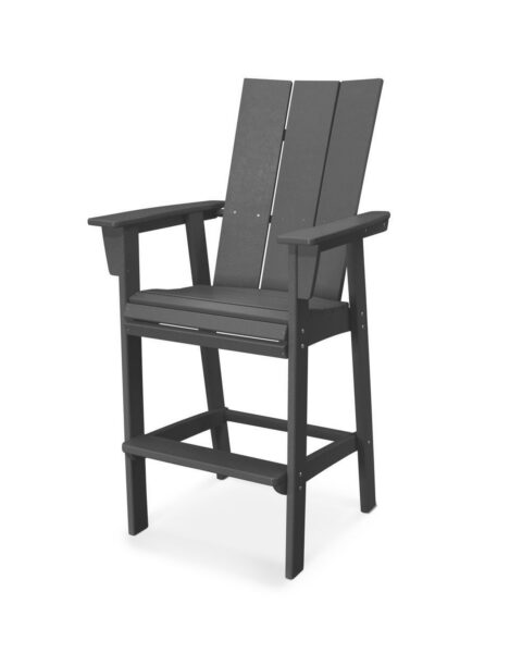 Modern Curveback Adirondack Bar Chair