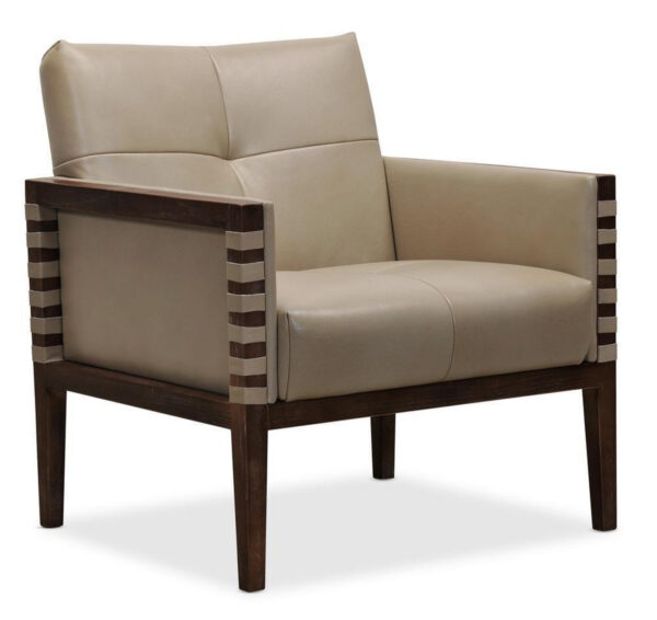 Carverdale Leather Club Chair