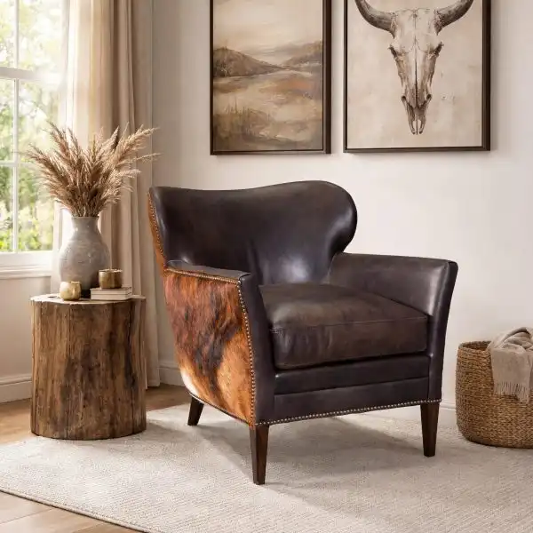 Kato Leather Club Chair