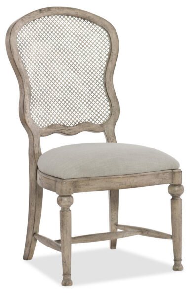 Boheme Gaston Metal Back Side Chair, 2 per carton
