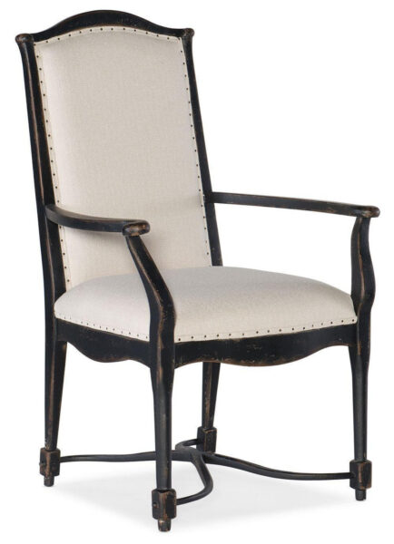Ciao Bella Chair - With Arm, Black, Tuscan White