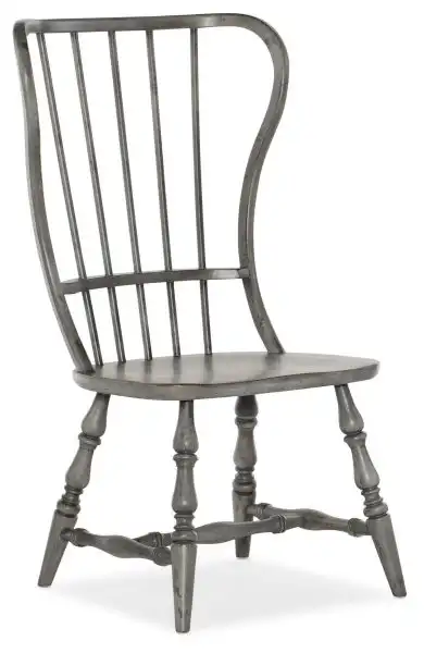 Ciao Bella Spindle Back Arm + Side Chair, Qty of 2