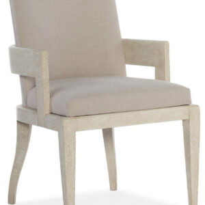 Cascade Upholstered Arm + Side Chair, Qty of 2