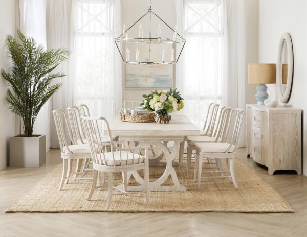 Serenity Bimini Spindle Arm + Side Chair, Qty of 2