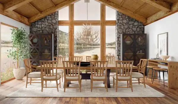 Big Sky Arm + Side Chair, Qty of 2