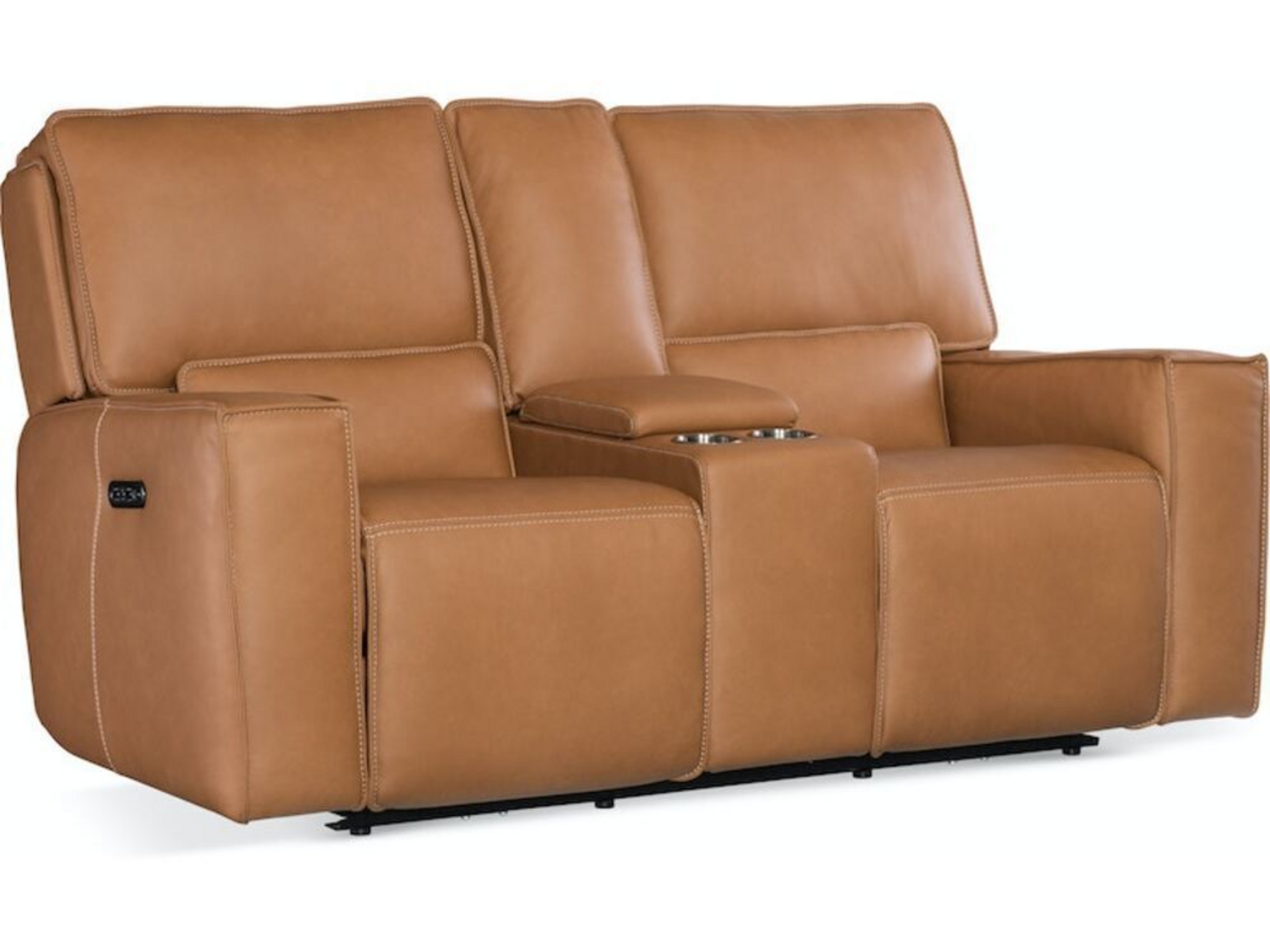 Miles ZG Console Loveseat w/ Pwr Recline & Hdrst