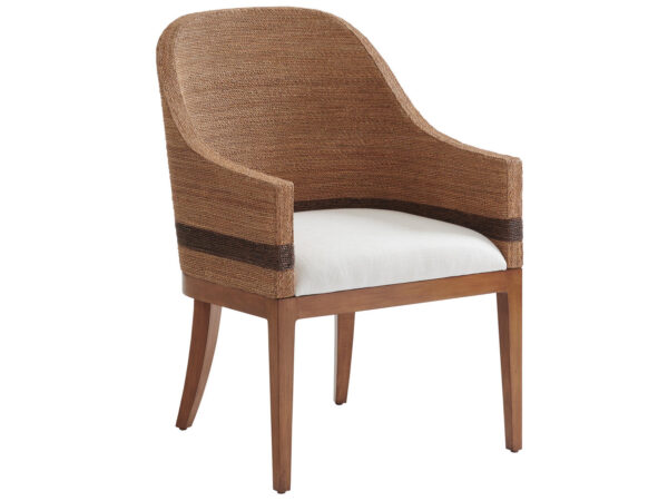 Bryson Woven Dining Chair - With Arm, Sonoran, Palmdale