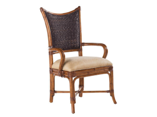 Mangrove Dining Chair - With Arm, Plantation, Macadamia
