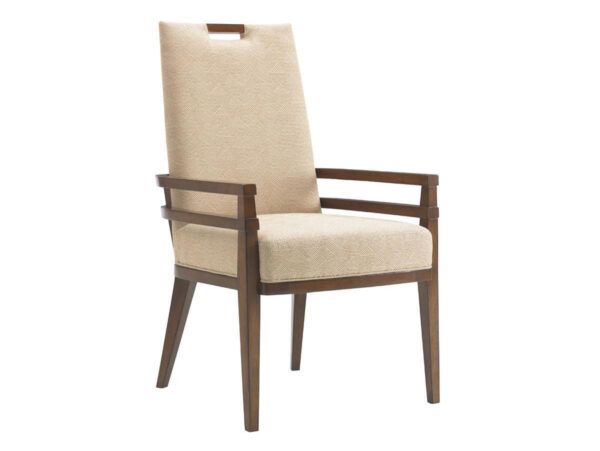 Coles Bay Dining Chair - With Arm, Sebana, Cresting Waves