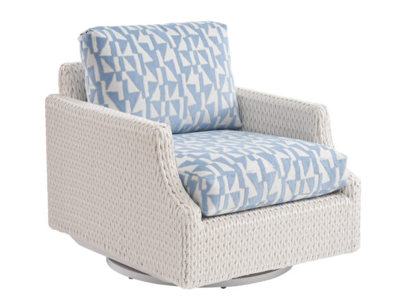 Ocean Breeze Promenade Swivel Glider Lounge Chair