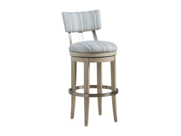 Cliffside Swivel Upholstered Bar and Counter Stool