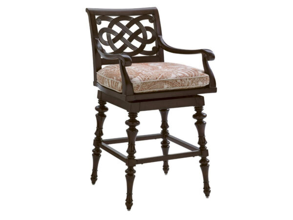 Black Sands Swivel Bar Stool