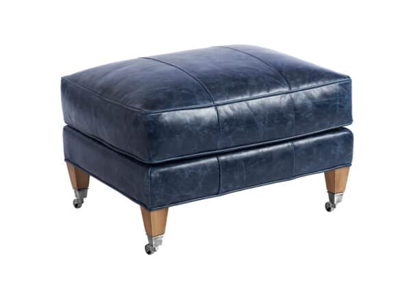 Sydney Leather Ottoman