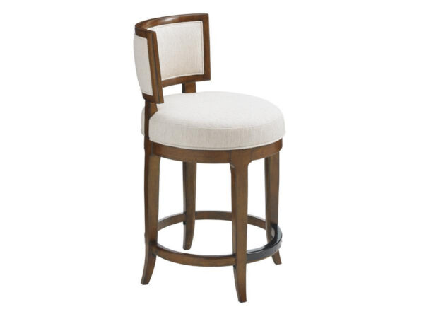 Macau Bar and Counter Stool - Counter, Sebana, Ivory