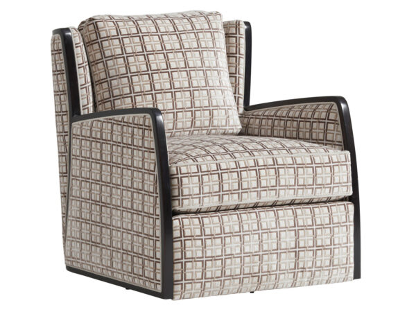 Delancey Swivel Chair - Upholstered