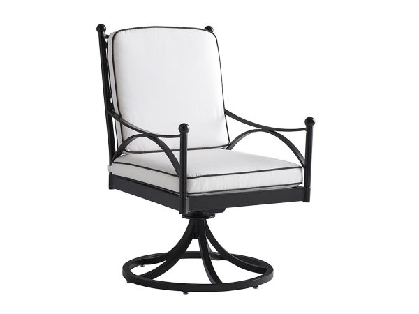Pavlova Swivel Rocker Dining Chair with Cushion