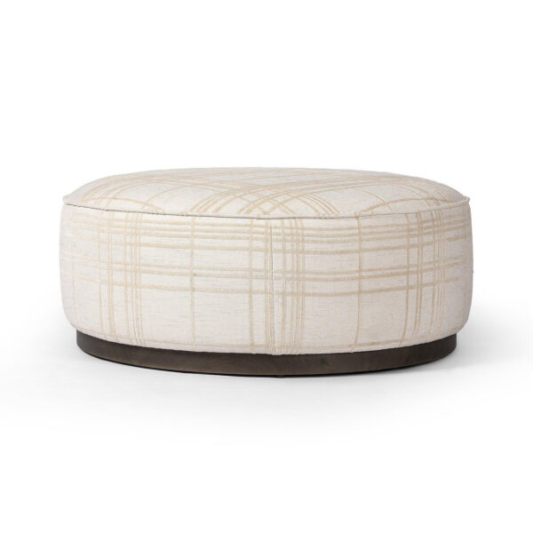 Sinclair Large Round Ottoman
