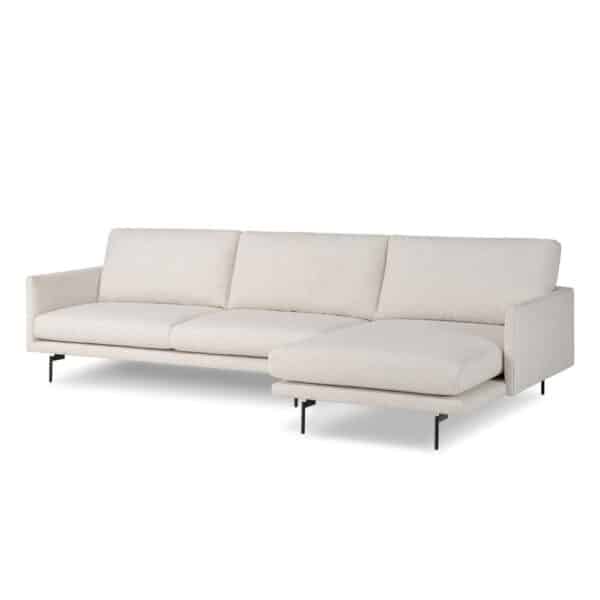 Melle 2 Piece Sectional with Right Arm Facing Corner