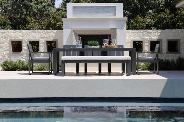 Stocked Redondo Dining Bench