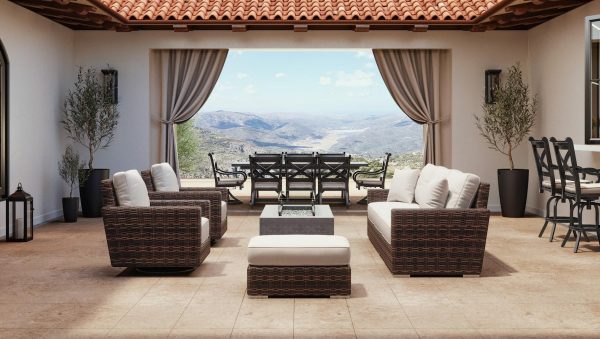 Stocked Montecito Ottoman