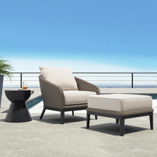 Stocked Marbella Ottoman