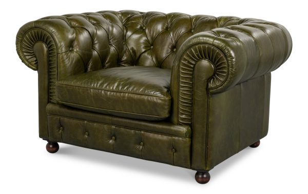 Savile Leather Chair