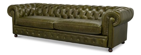 Savile Leather Sofa