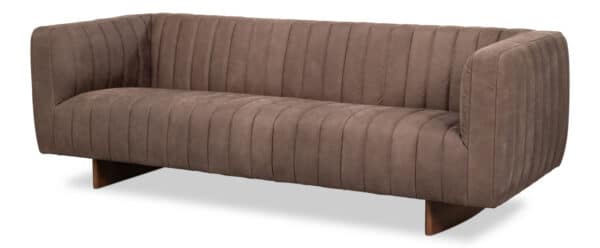 Denys Leather Sofa