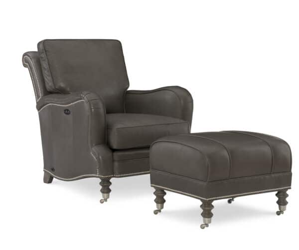 Cyrus Leather Tilt Back Chair