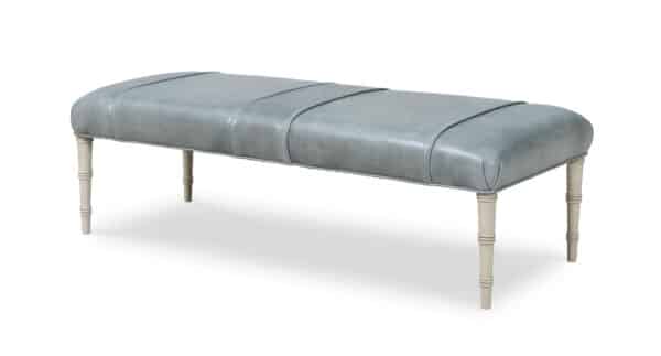Nicola Leather Bench