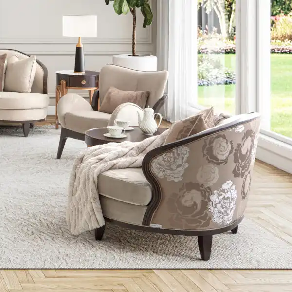 Camellia Field Accent Chair