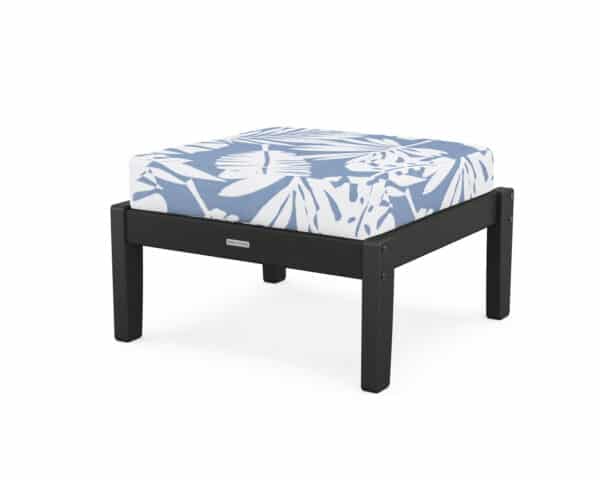 Chinoiserie Deep Seating Ottoman