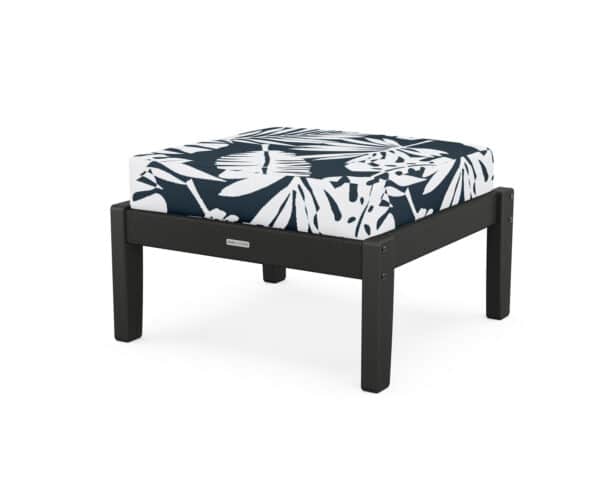 Chinoiserie Deep Seating Ottoman