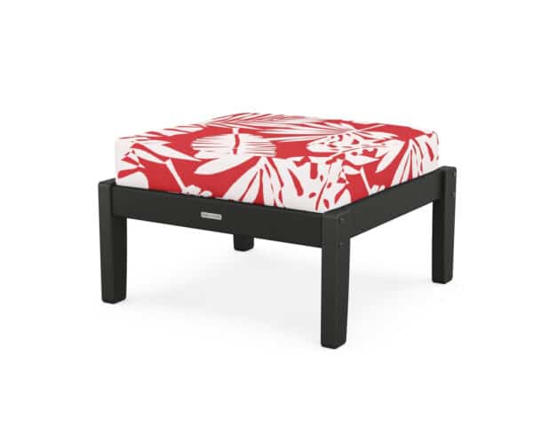 Chinoiserie Deep Seating Ottoman