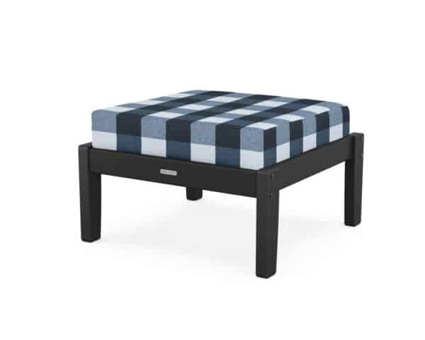 Chinoiserie Deep Seating Ottoman