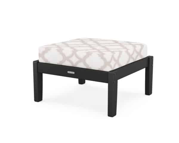 Chinoiserie Deep Seating Ottoman