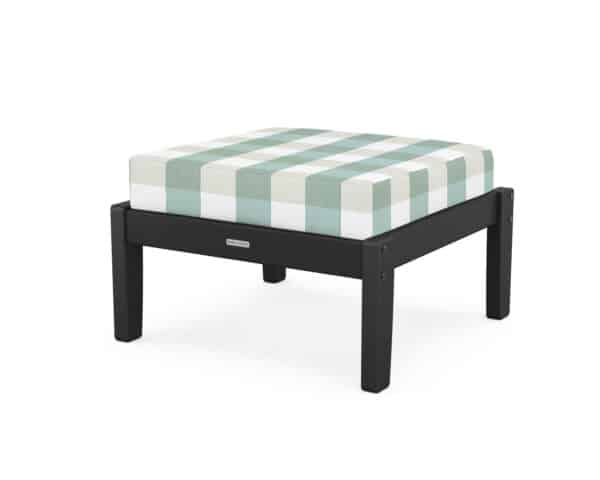 Chinoiserie Deep Seating Ottoman