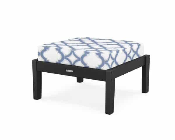 Chinoiserie Deep Seating Ottoman