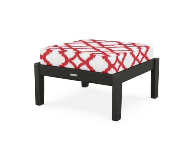 Chinoiserie Deep Seating Ottoman